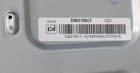 NOWA MATRYCA 27" DW270ECF-1Q1 2560x1440 180Hz ACER XZ273UP XZ273UPd