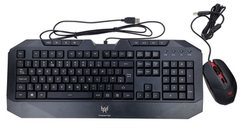 NEW ACER PREDATOR USB KEYBOARD AND MOUSE ENGLISH