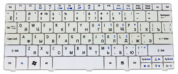 KLAWIATURA ACER ASPIRE ONE D255 D255E D257 D260 D270 521 522 533 ROSYJSKA