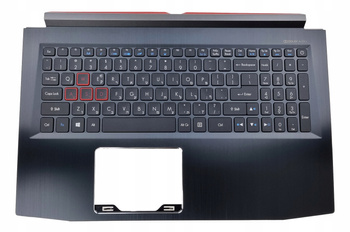 KLAWIATURA OBUDOWA ACER HELIOS G3-572 PH315-51 GTX1060 HEBRAJSKA