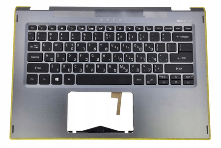 NOWA OBUDOWA KLAWIATURA ACER SPIN 5 SP513-52N HEBRAJSKA