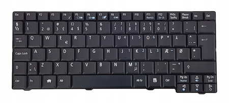 KLAWIATURA ACER ASPIRE ONE A110 A150 D150 D250 531 ZG5 DUŃSKA