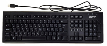 NOWA KLAWIATURA USB DO KOMPUTERA FRANCUSKO-ARABSKA