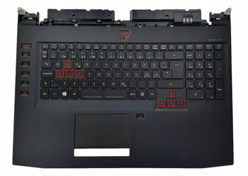 KEYBOARD CASE ACER PREDATOR GX-791 GX-792 NORWEGIAN