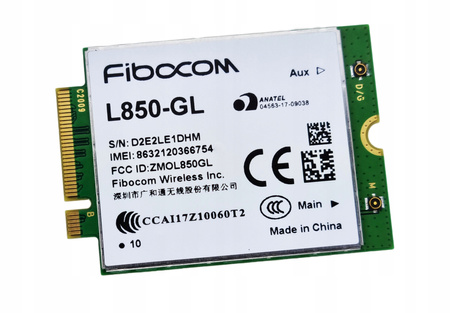 NOWY MODEM Fibocom L850-GL 3G 4G LTE