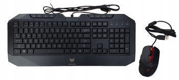 NOWA KLAWIATURA I MYSZ ACER PREDATOR USB US