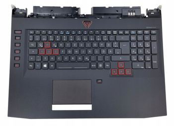NOWA OBUDOWA KLAWIATURA ACER PREDATOR G9-792 G9-793 NIEMIECKA QWERTZ