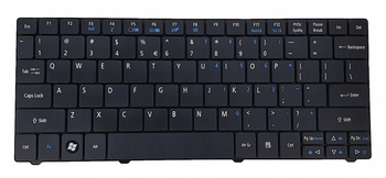KLAWIATURA ACER ASPIRE ONE 721 722 751 752 753 ZH7 ZA5 ZA3 US
