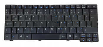 KLAWIATURA ACER ASPIRE ONE A110 A150 D150 D250 531 ZG5 TURECKA