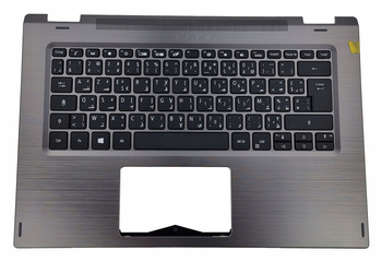 NOWA OBUDOWA KLAWIATURA DO LAPTOPA ACER SPIN SP314-51 FRANCUSKO-ARABSKA