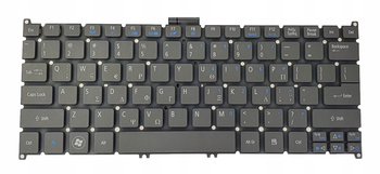 NOWA KLAWIATURA ACER ASPIRE V5-123 V5-171 S3-331 S3-371 S3-391 S3-951 GRECKA